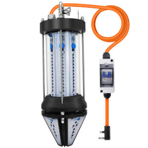 Led Fishing Light 500w Squid Shark Green Can Be Use for Salmon Farming 15 Hours Continuous Underwater Fishing Fish Lure Light