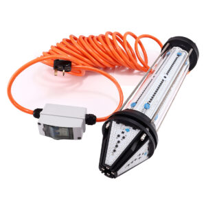 Led Fishing Light Underwater Use It in Fishing Farms 1500W IP68 Waterproof Farmed Salmon with Dimmer Green Fishing Light